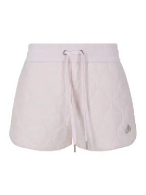 Moose Knuckles Quilted Shorts with Drawstring