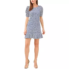 MSK Petite Ruffle Mini Shift Dress for Women