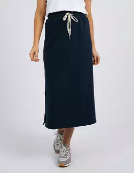 Navy Elm Travel Skirt