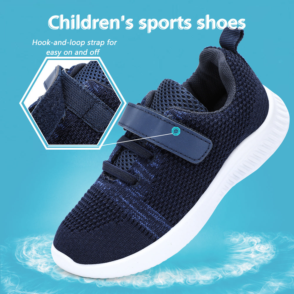 Nerteo Breathable Knit Sneaker for Toddler Boys - Kids Tennis Shoes