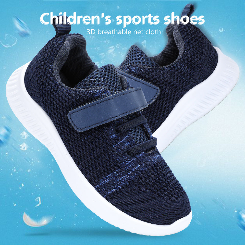 Nerteo Breathable Knit Sneaker for Toddler Boys - Kids Tennis Shoes