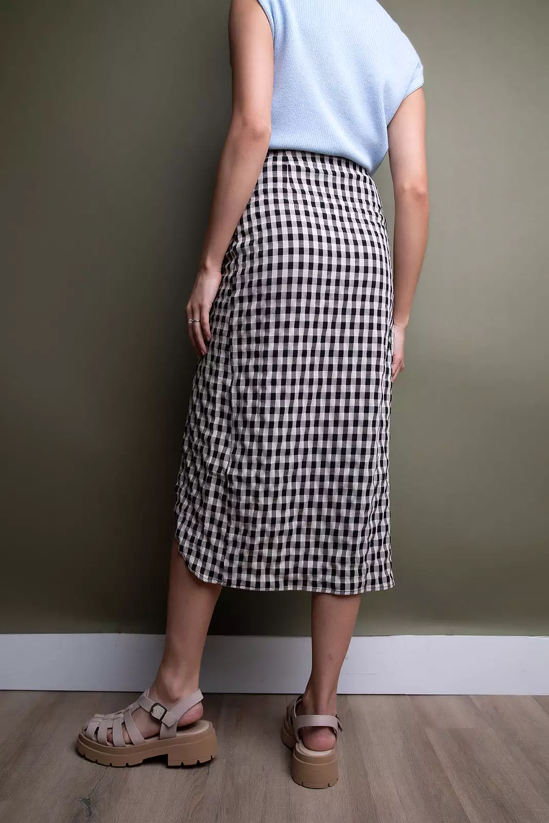 New Gingham Skirt - Final Sale.