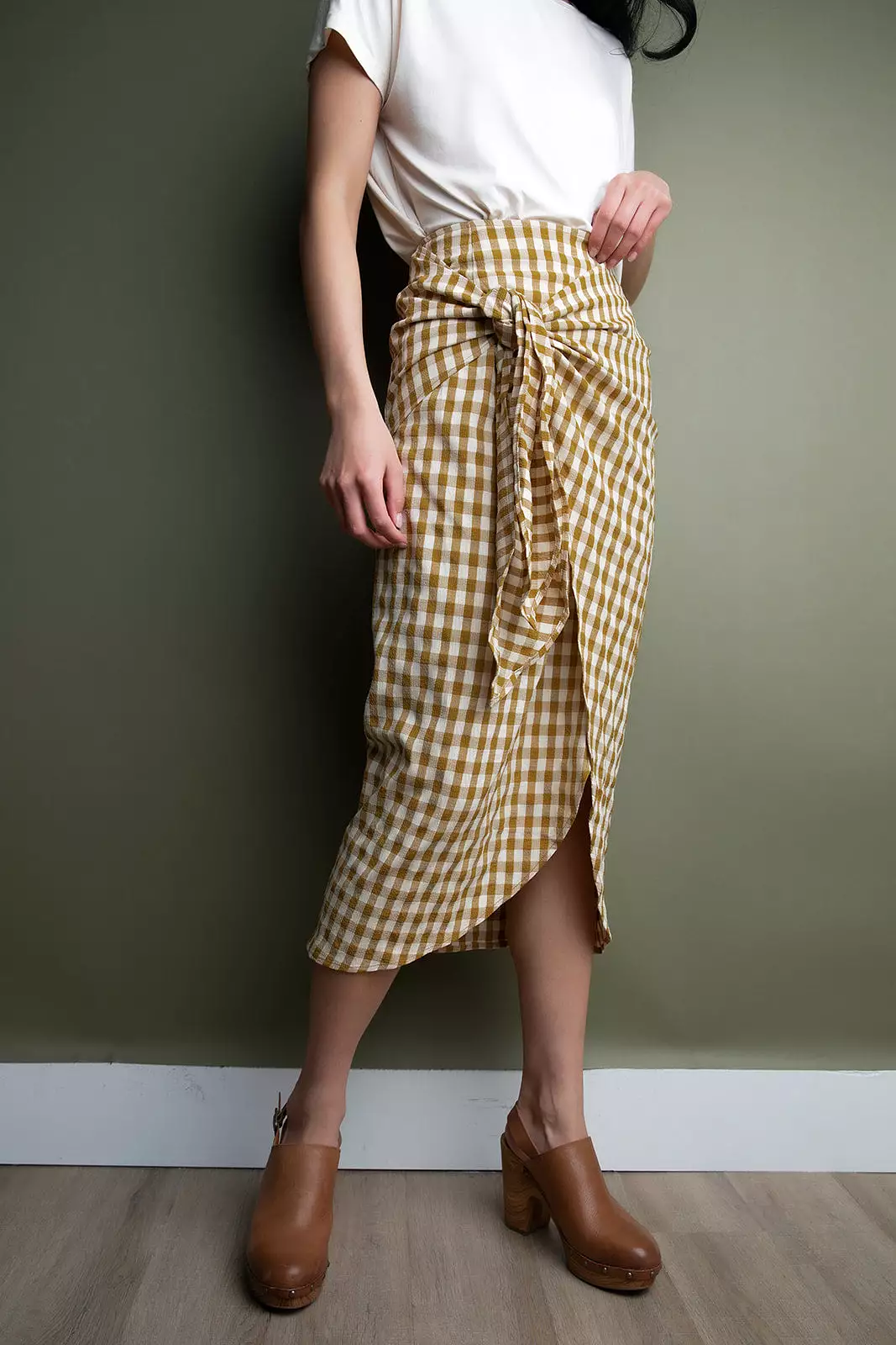 New Gingham Skirt - Final Sale.