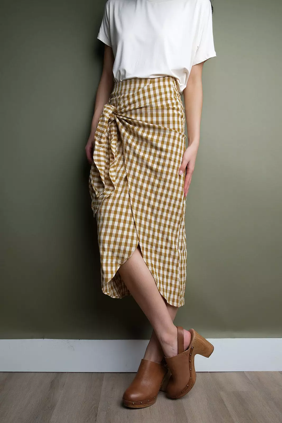 New Gingham Skirt - Final Sale.