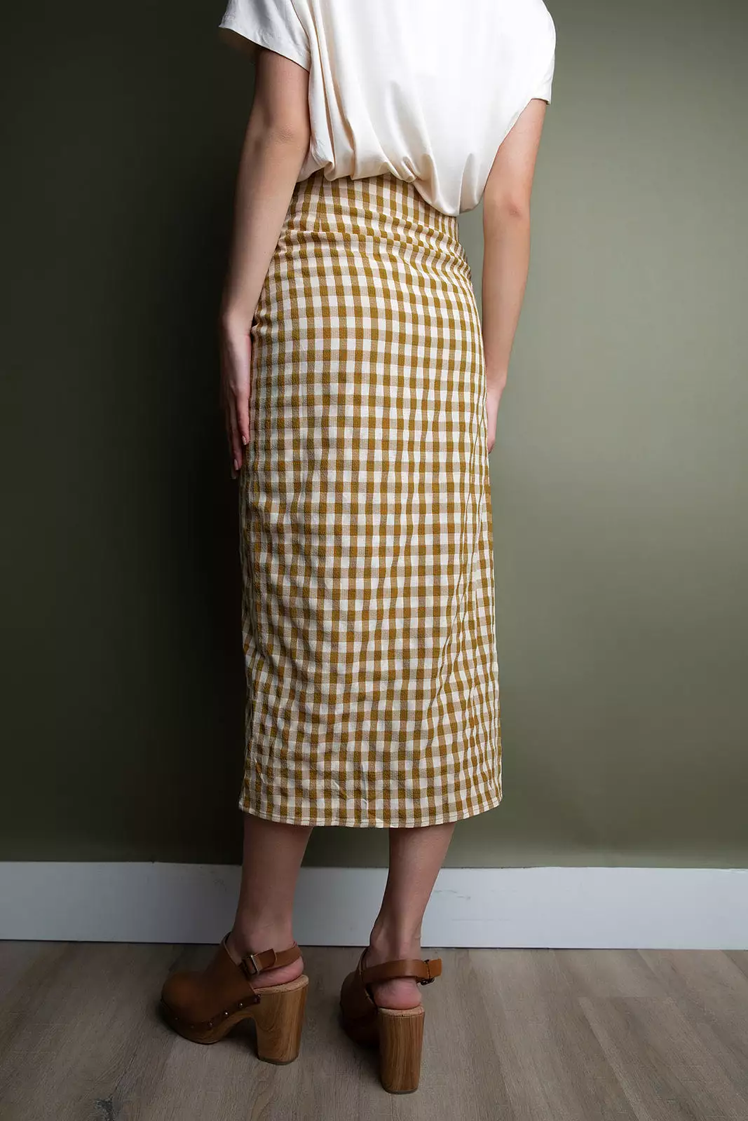 New Gingham Skirt - Final Sale.