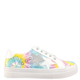 Nina Girls tie dye star sneaker