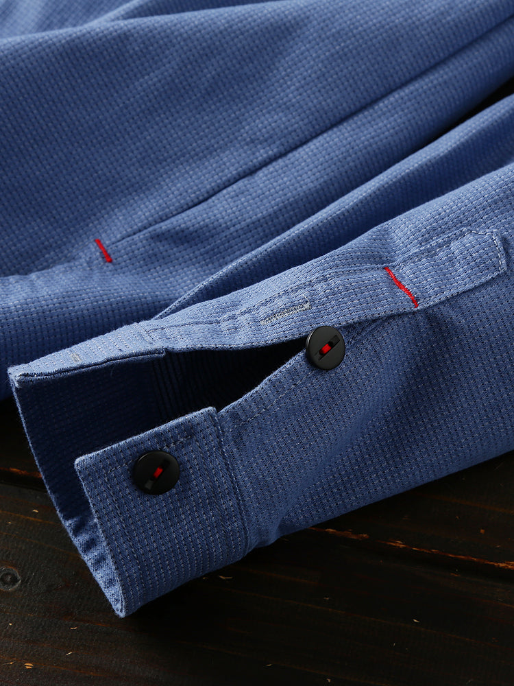 Non Tucked Oxford Twill Shirts for Men