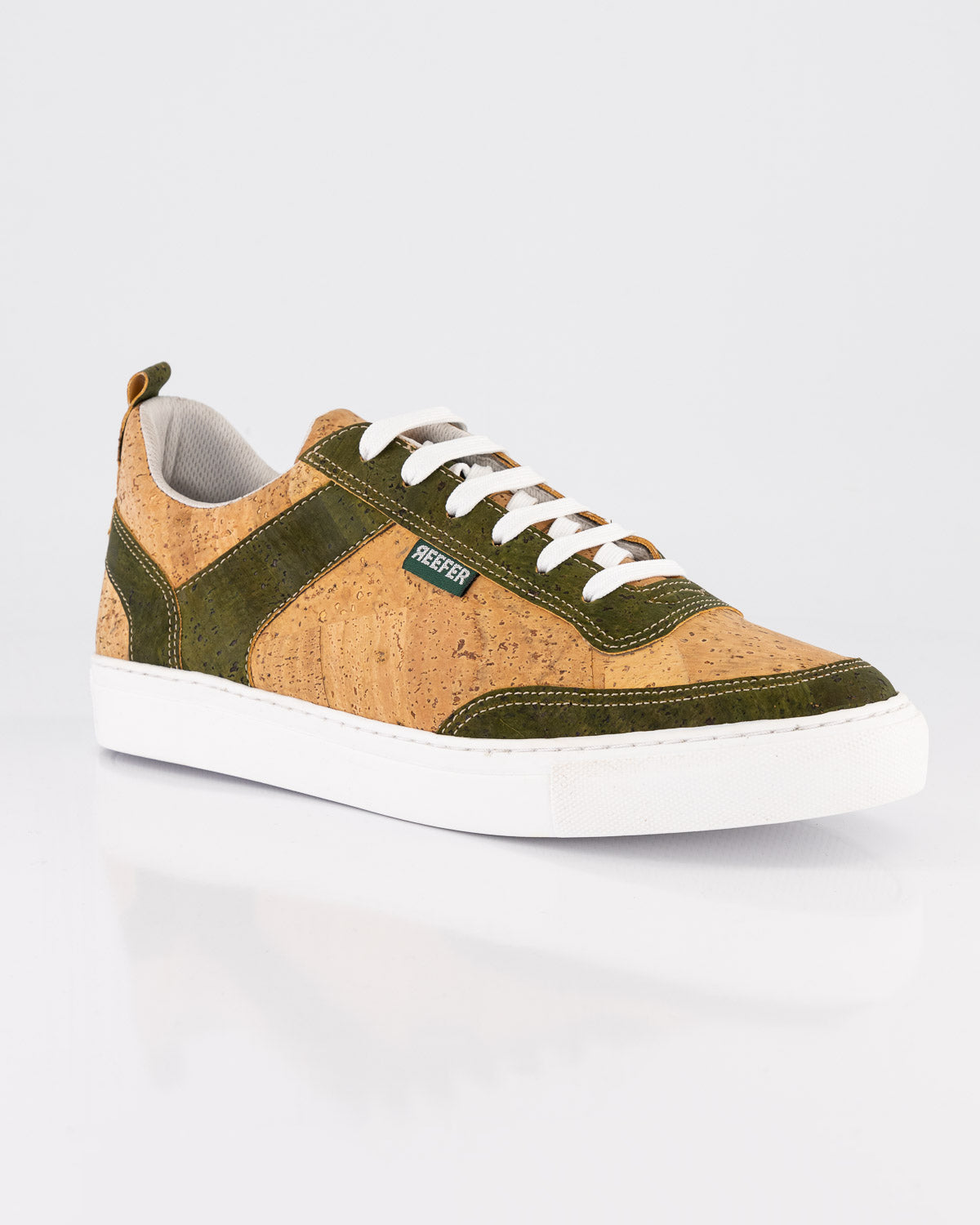 Olive Green Plimsoll Sneaker