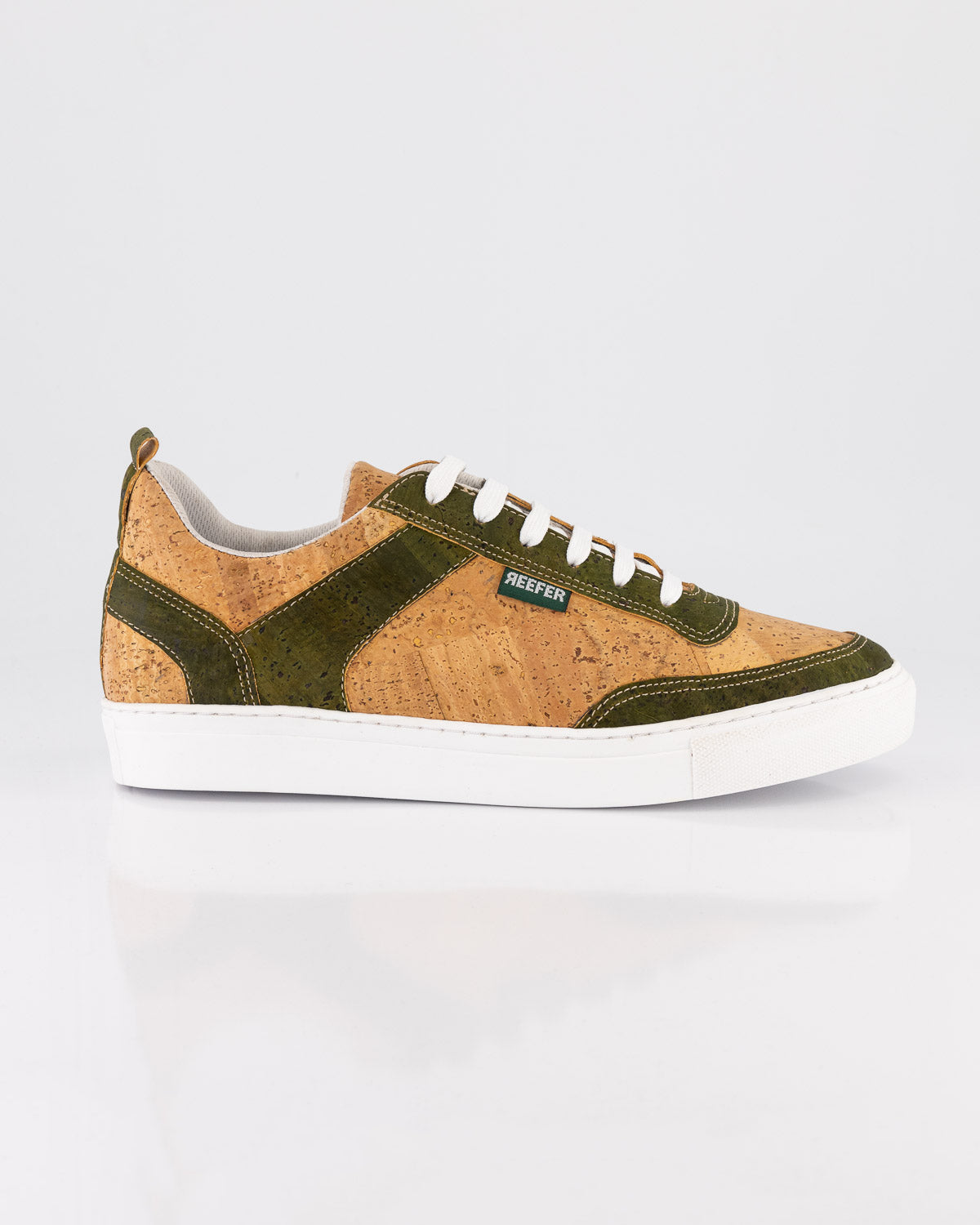 Olive Green Plimsoll Sneaker