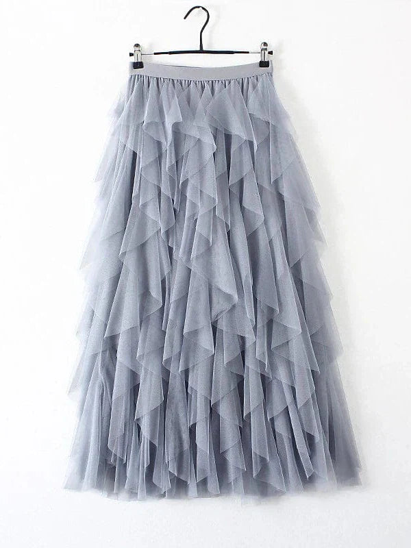 One-Size Women's Pleated Swing Skirts