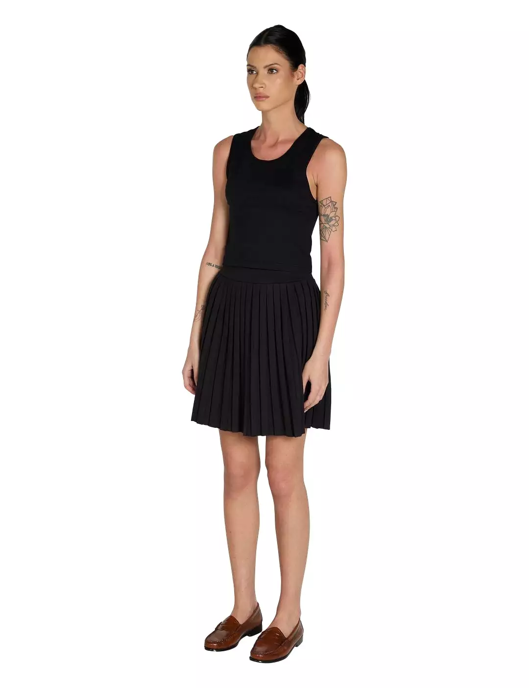 Paulina Tennis Skirt with Box Pleat