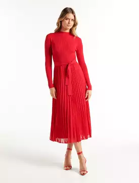 Penelope Woven Knit Dress