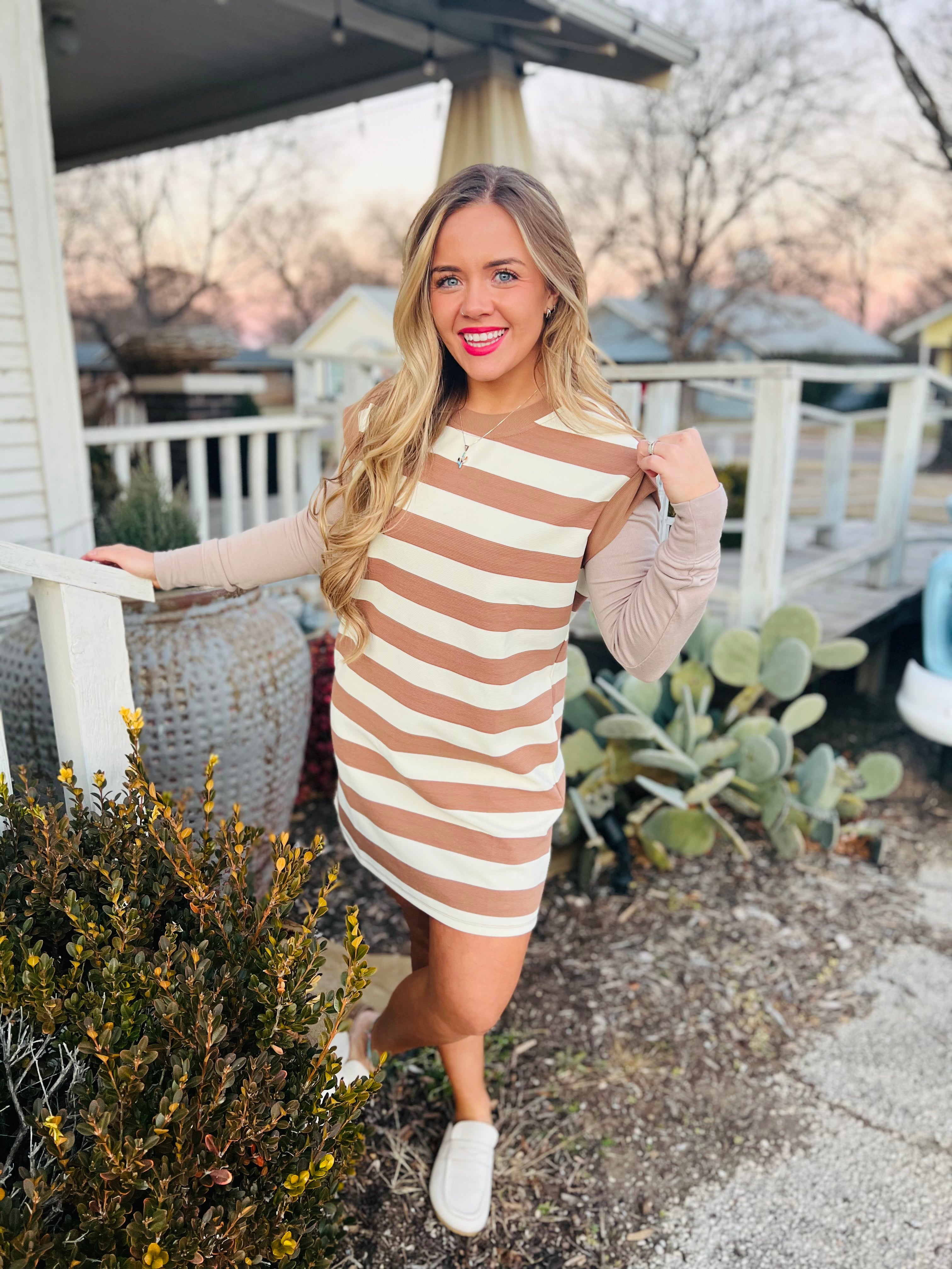 Perfect Striped Mini Dress