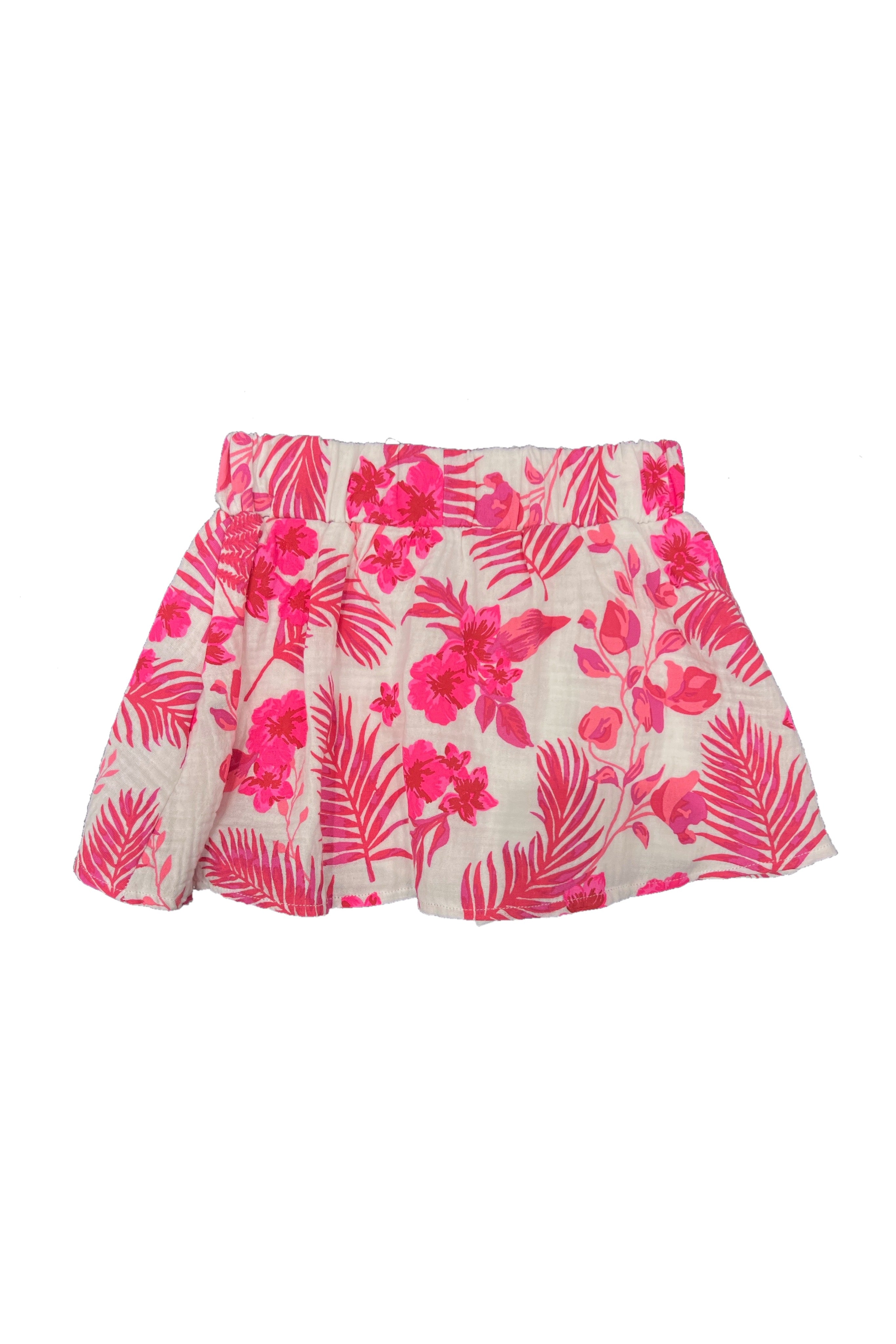 Pink Hawaiian Gauze Skort - Shop Now