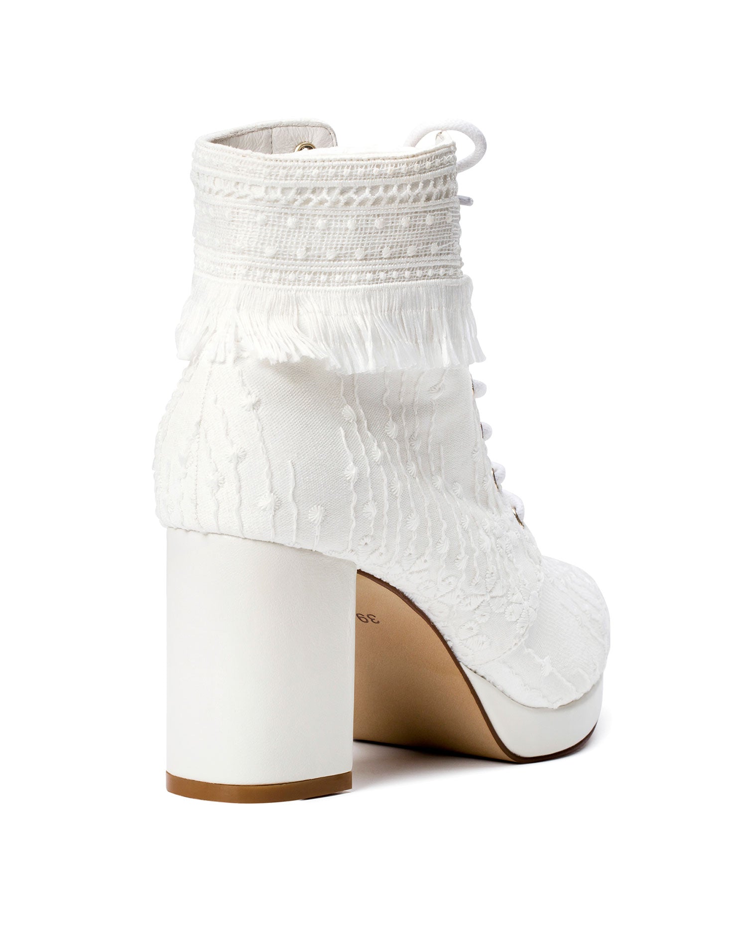 Prayer Boots - Velvet Bridal Booties - Final Sale