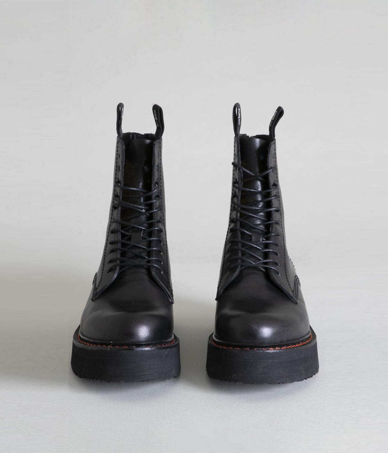 R13 Black Stack Boot