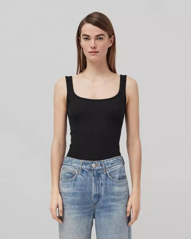 Rag & Bone Rib Scoop Neck Tank