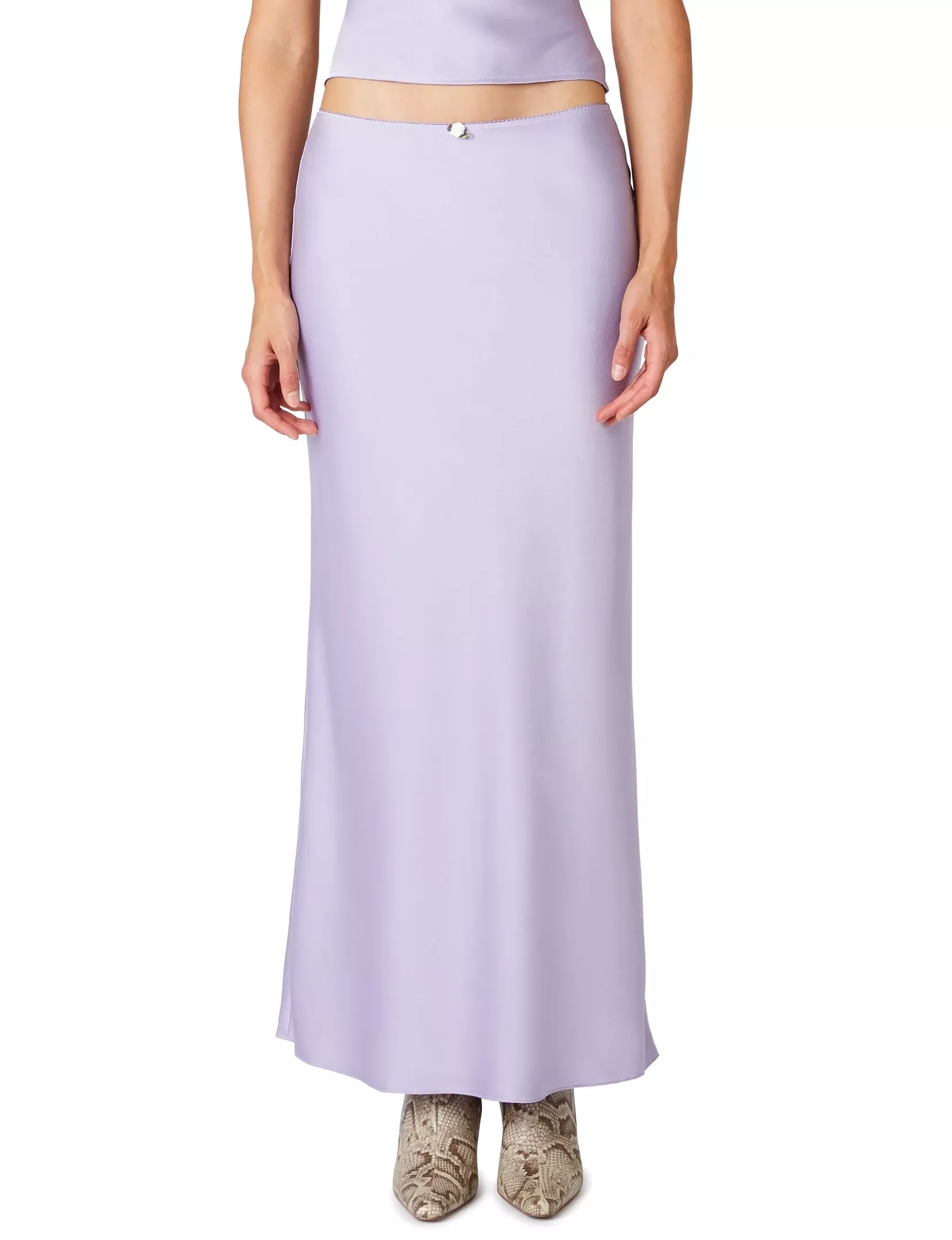 Ravello Lilac Maxi Skirt