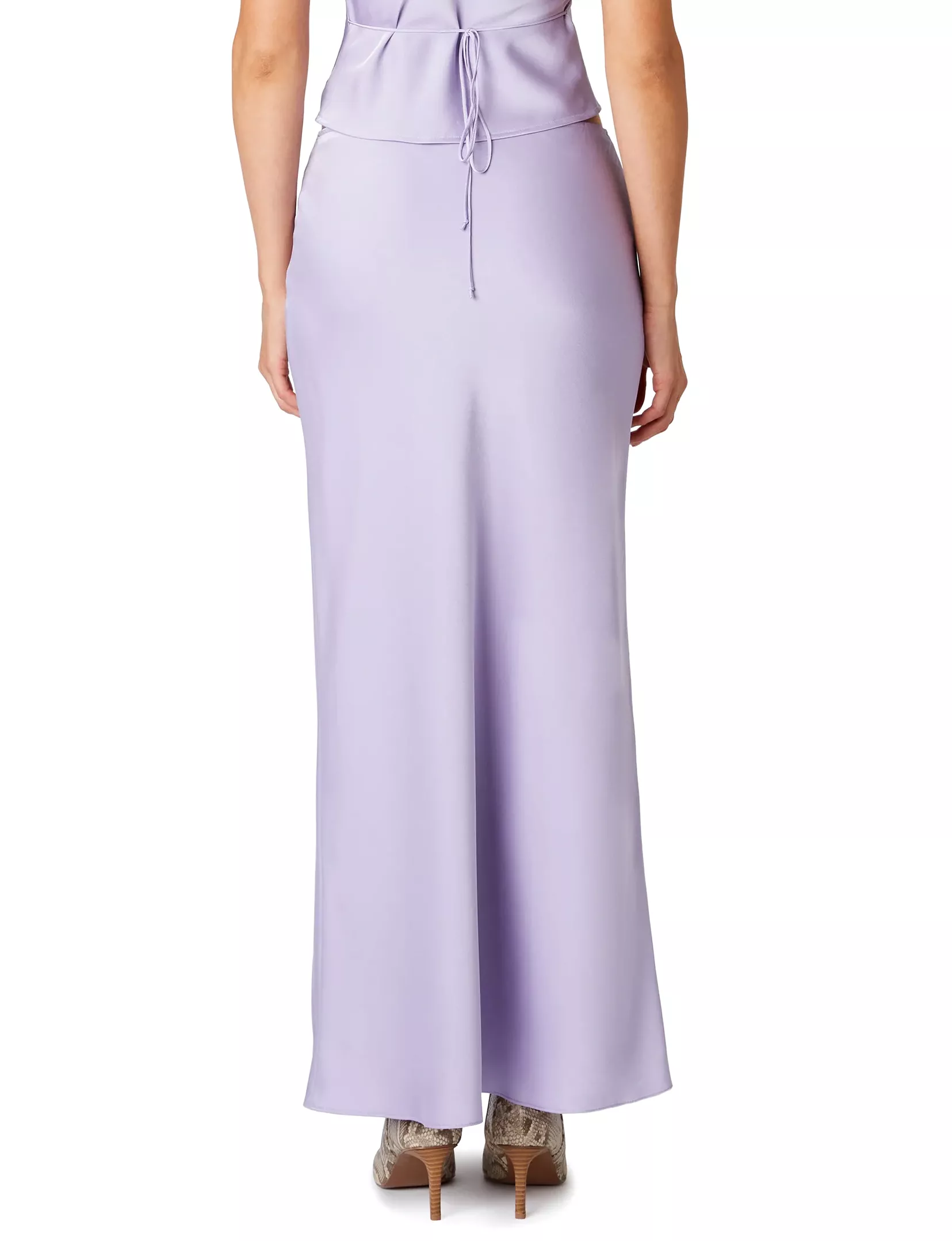 Ravello Lilac Maxi Skirt