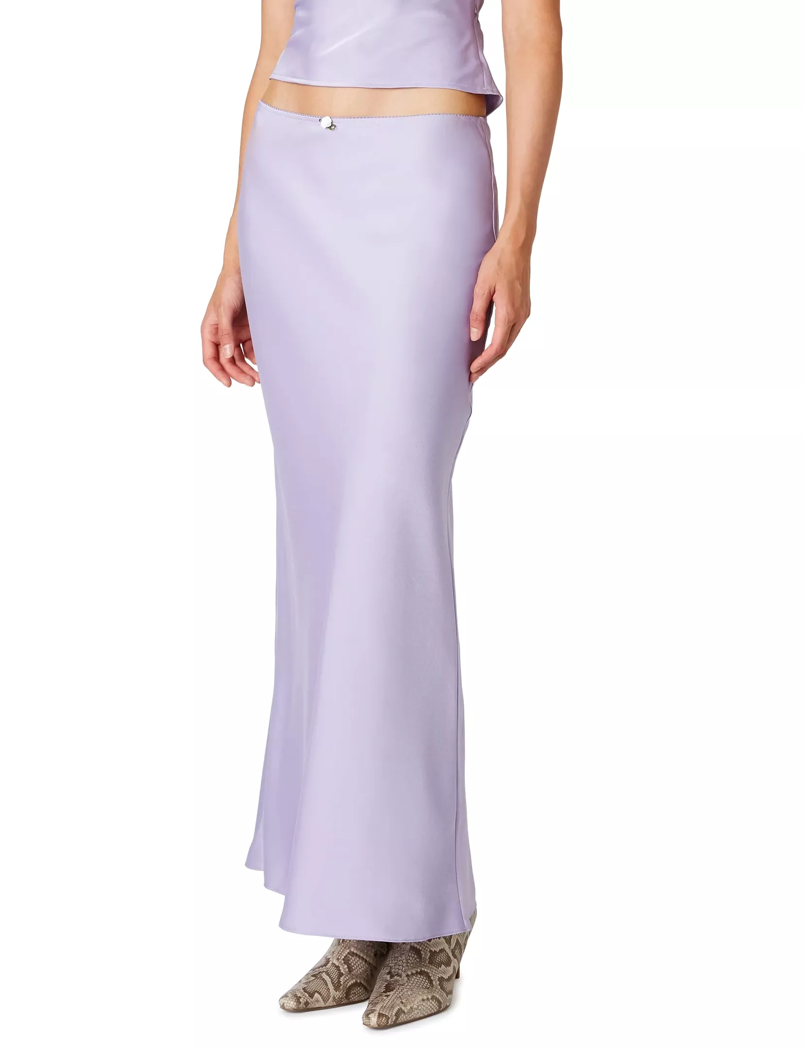 Ravello Lilac Maxi Skirt