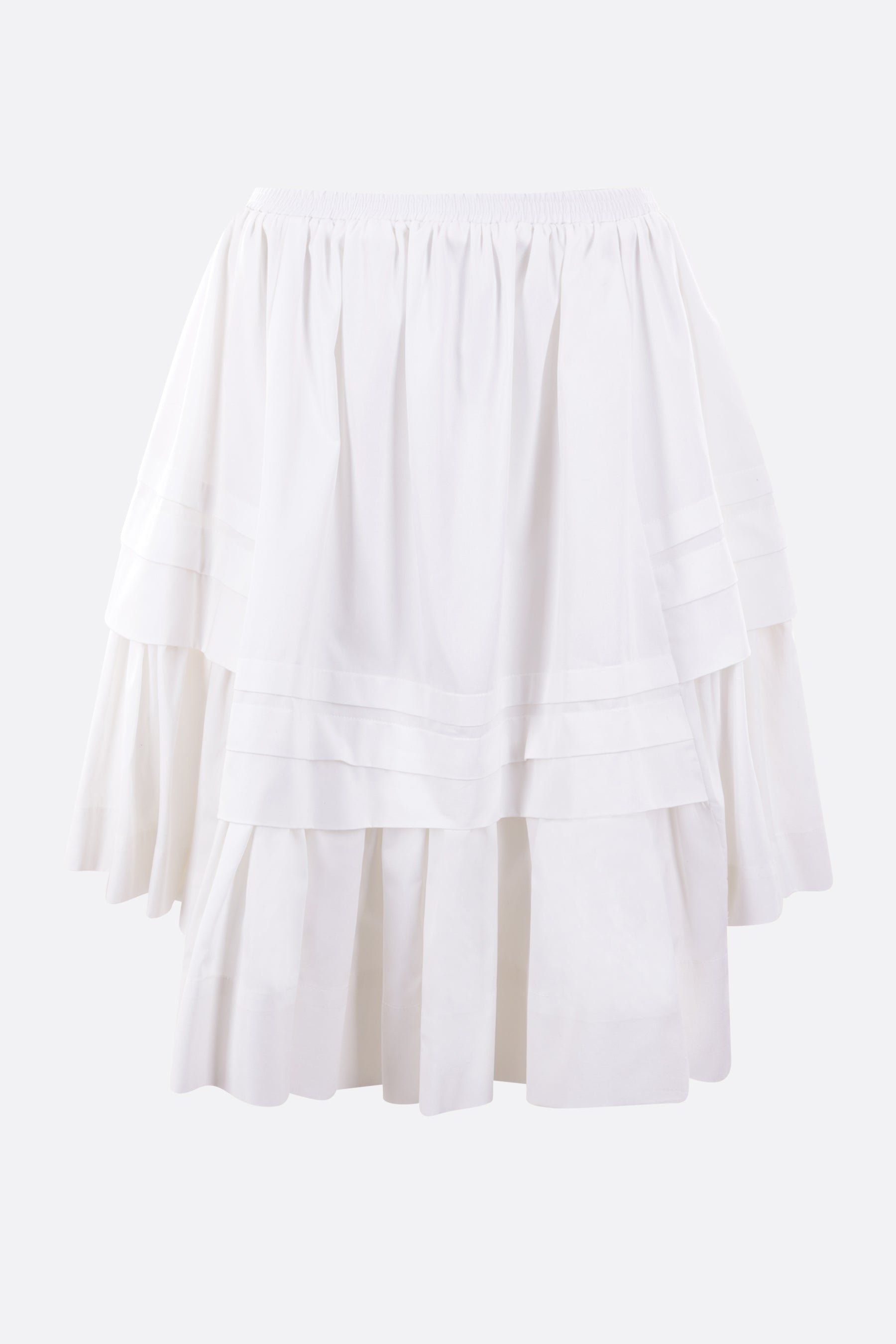 Rosemary cotton mini skirt flounced.