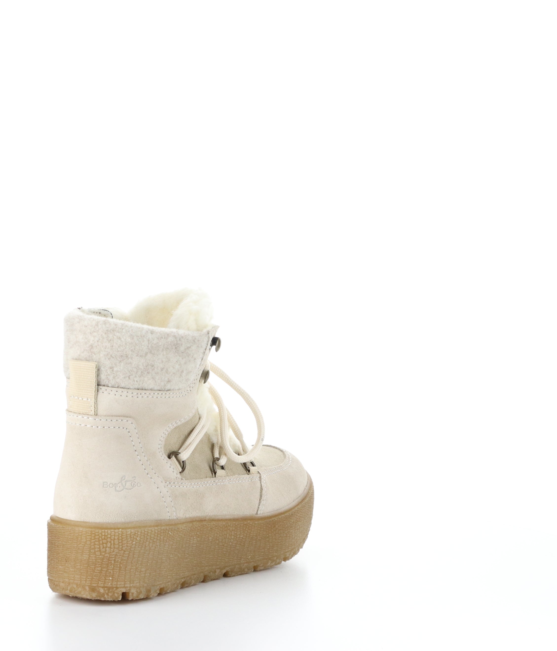 Round Toe Antelope Beige Champ Boots