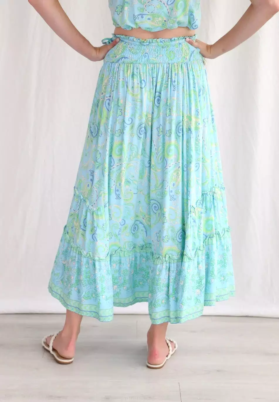 Sasha Maxi Skirt - Illusion -> Trendy Sasha Maxi Skirt - Illusion | Shop Now!