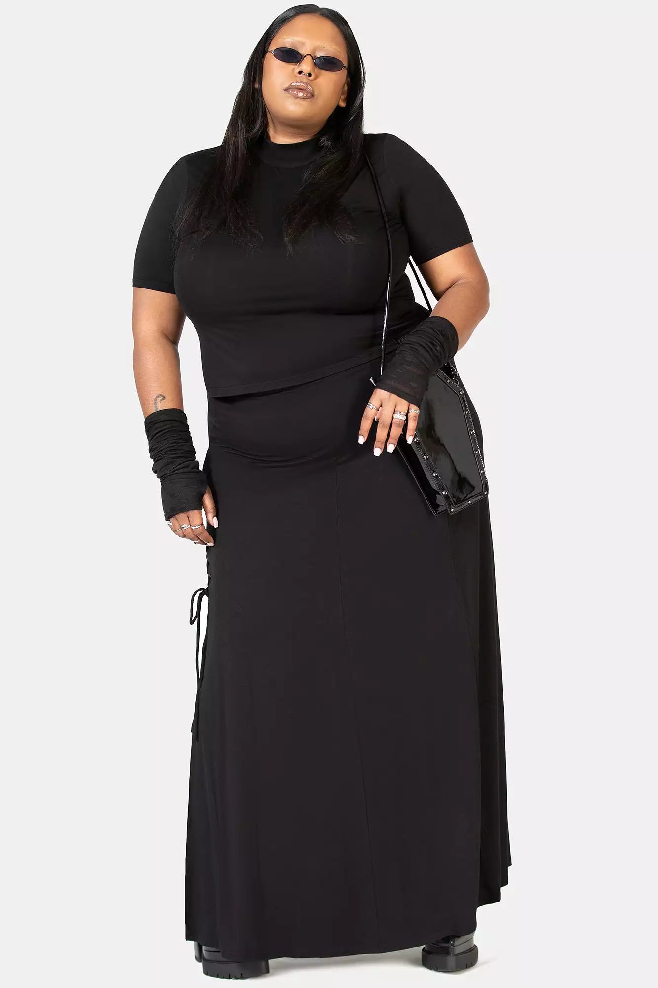 Secret Weep Maxi Skirt Plus Size