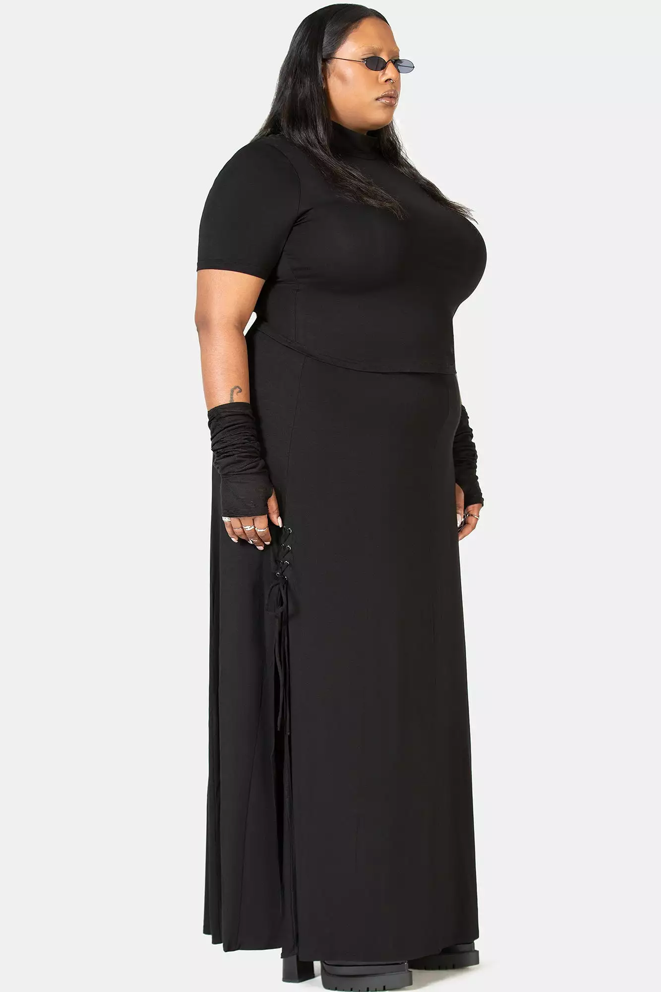 Secret Weep Maxi Skirt Plus Size