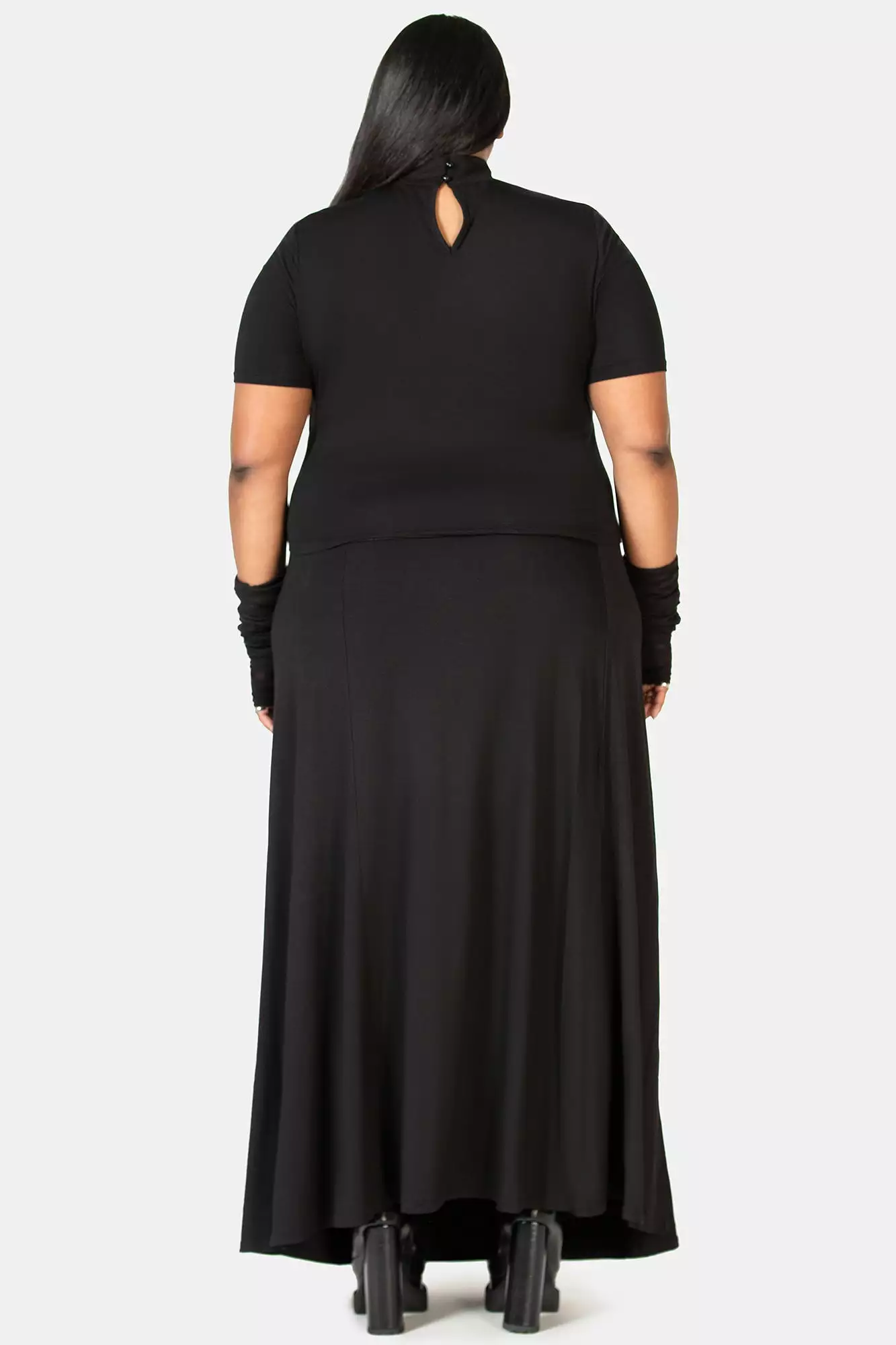 Secret Weep Maxi Skirt Plus Size