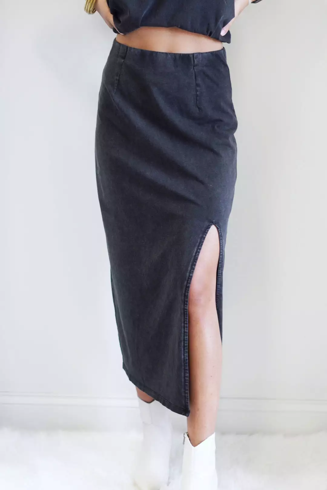 Shilo knit midi skirt online