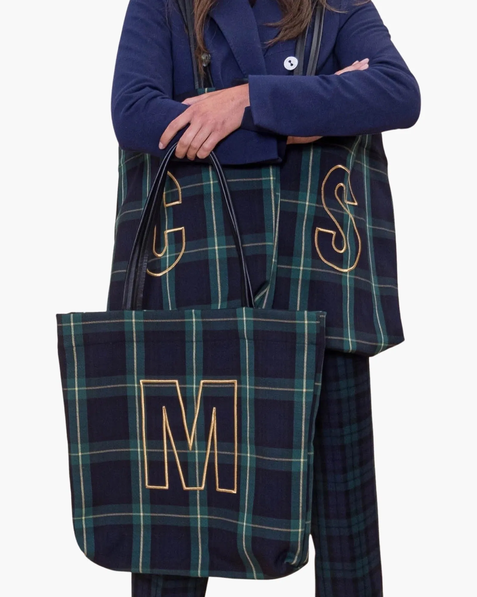 Shopper Tartan Alphabet Print Collection