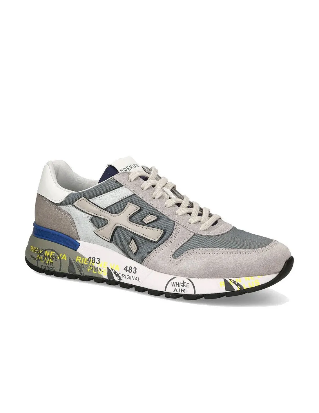 Sneakers Premiata uomo Mick 6611 grigie