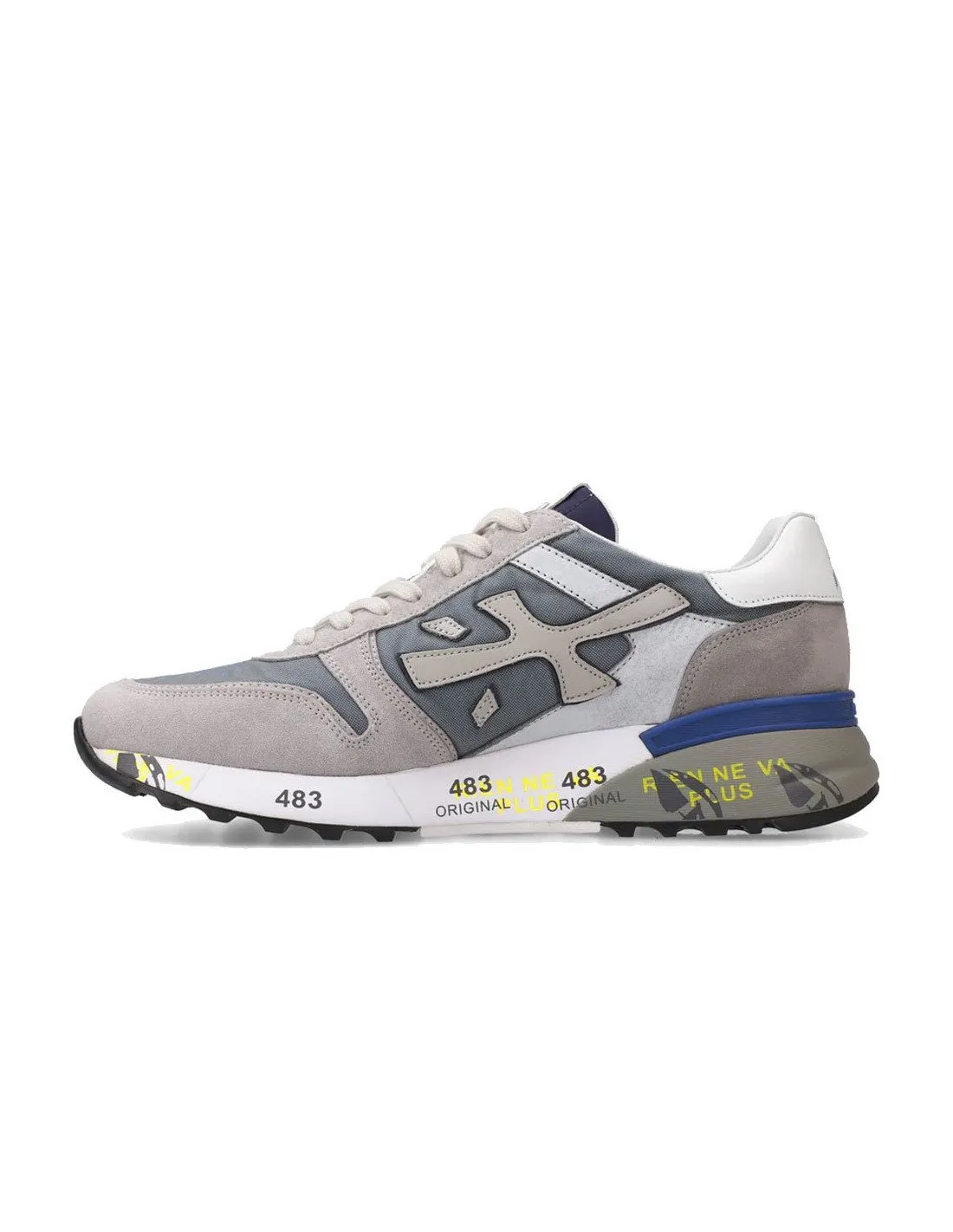 Sneakers Premiata uomo Mick 6611 grigie