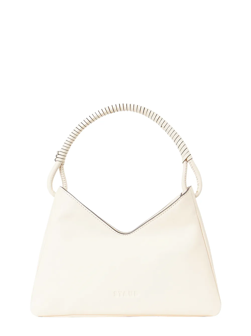 Staud Valerie Shoulder Bag in Cream