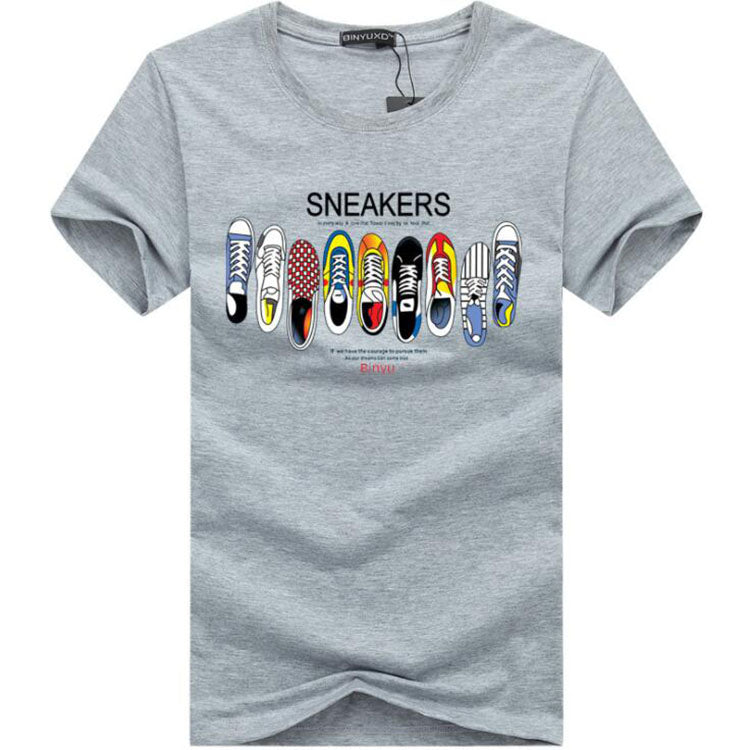 Summer Casual T-Shirt for Sneaker Enthusiasts