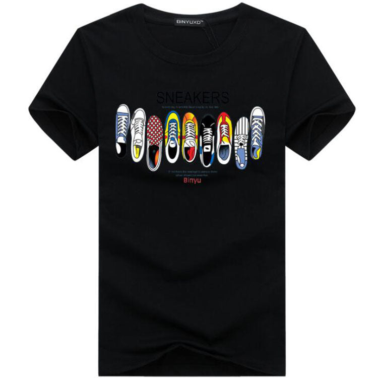 Summer Casual T-Shirt for Sneaker Enthusiasts