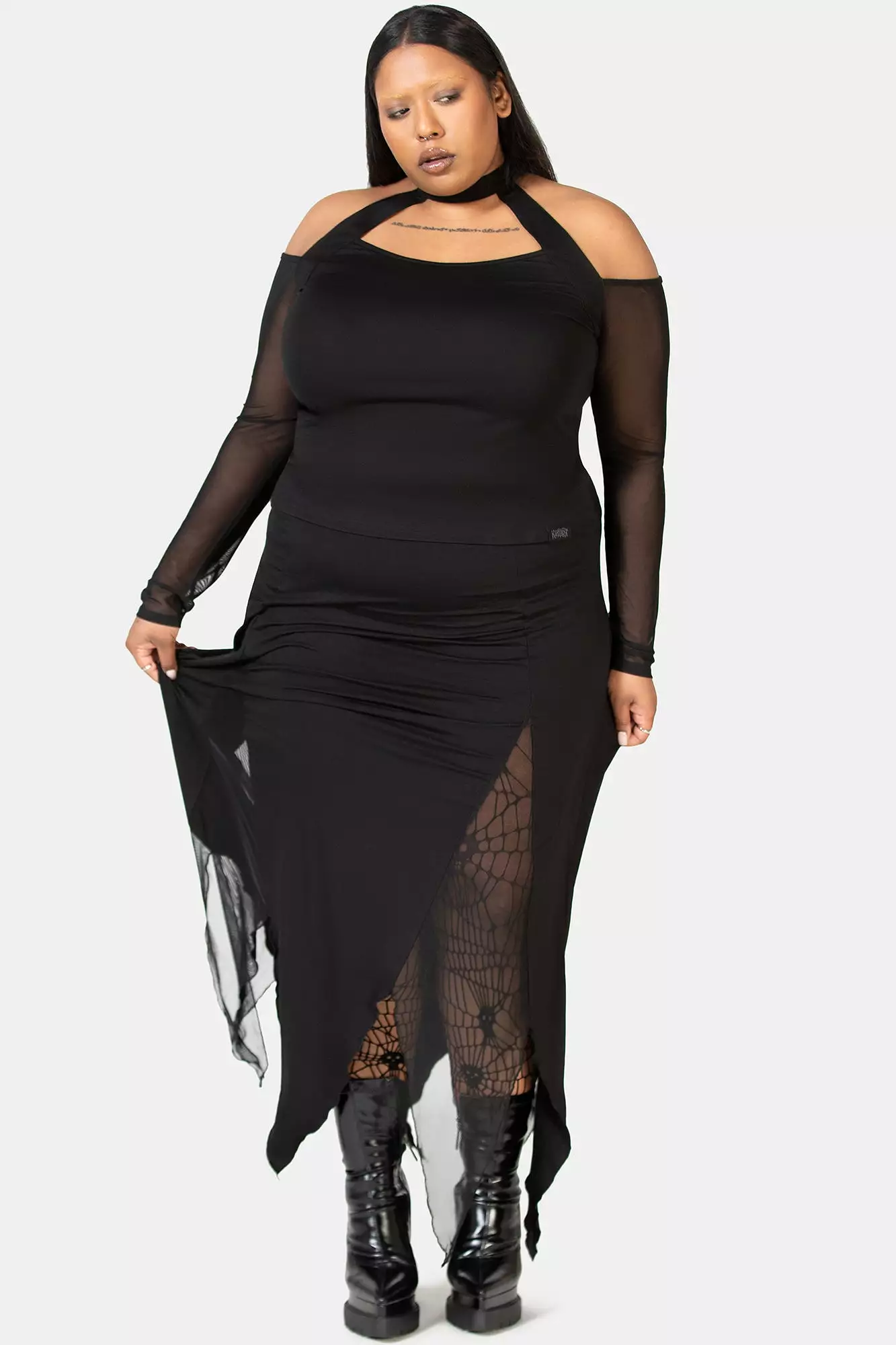 The Best Grimmer Plus Size Midi Skirt