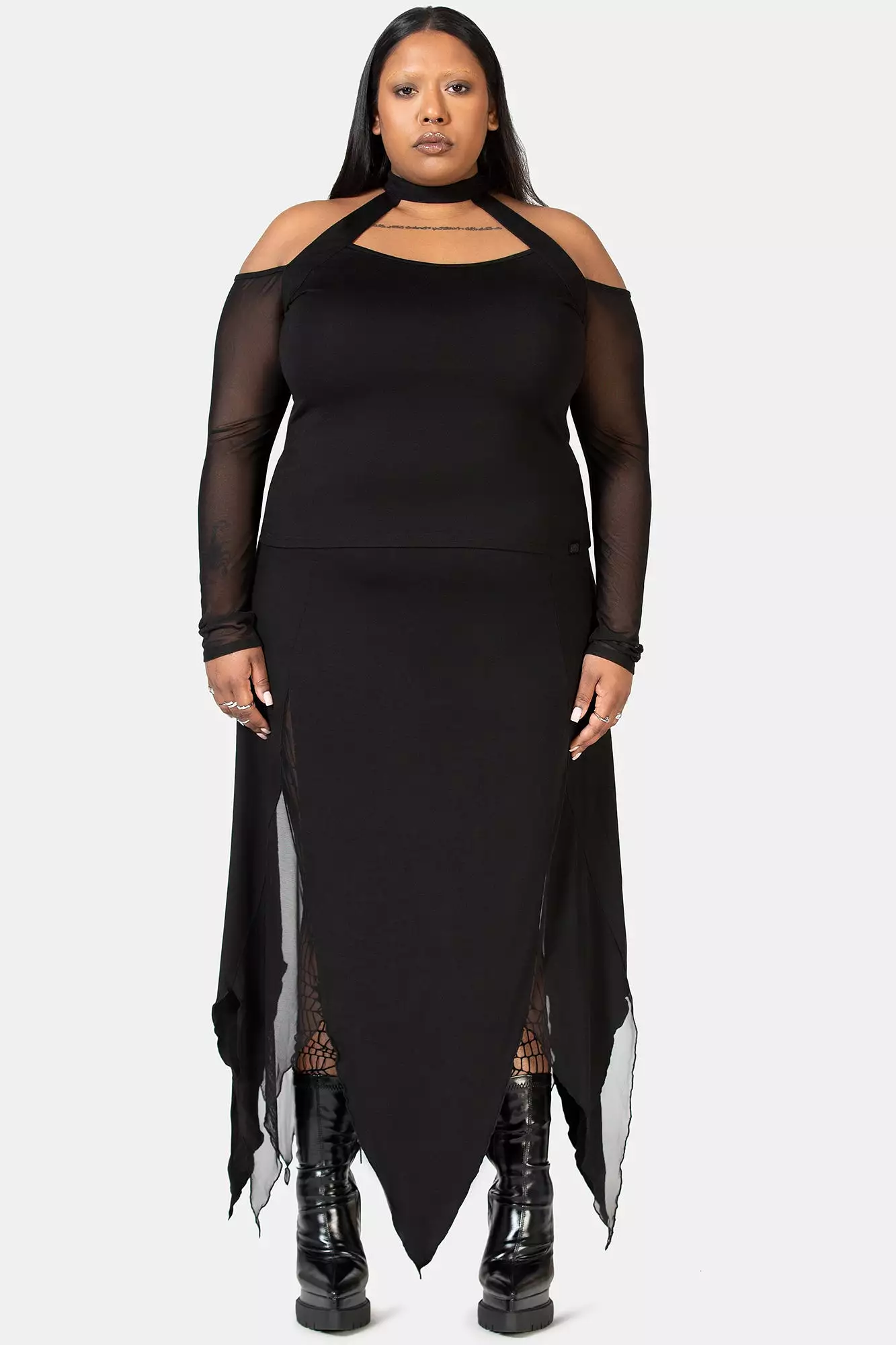 The Best Grimmer Plus Size Midi Skirt