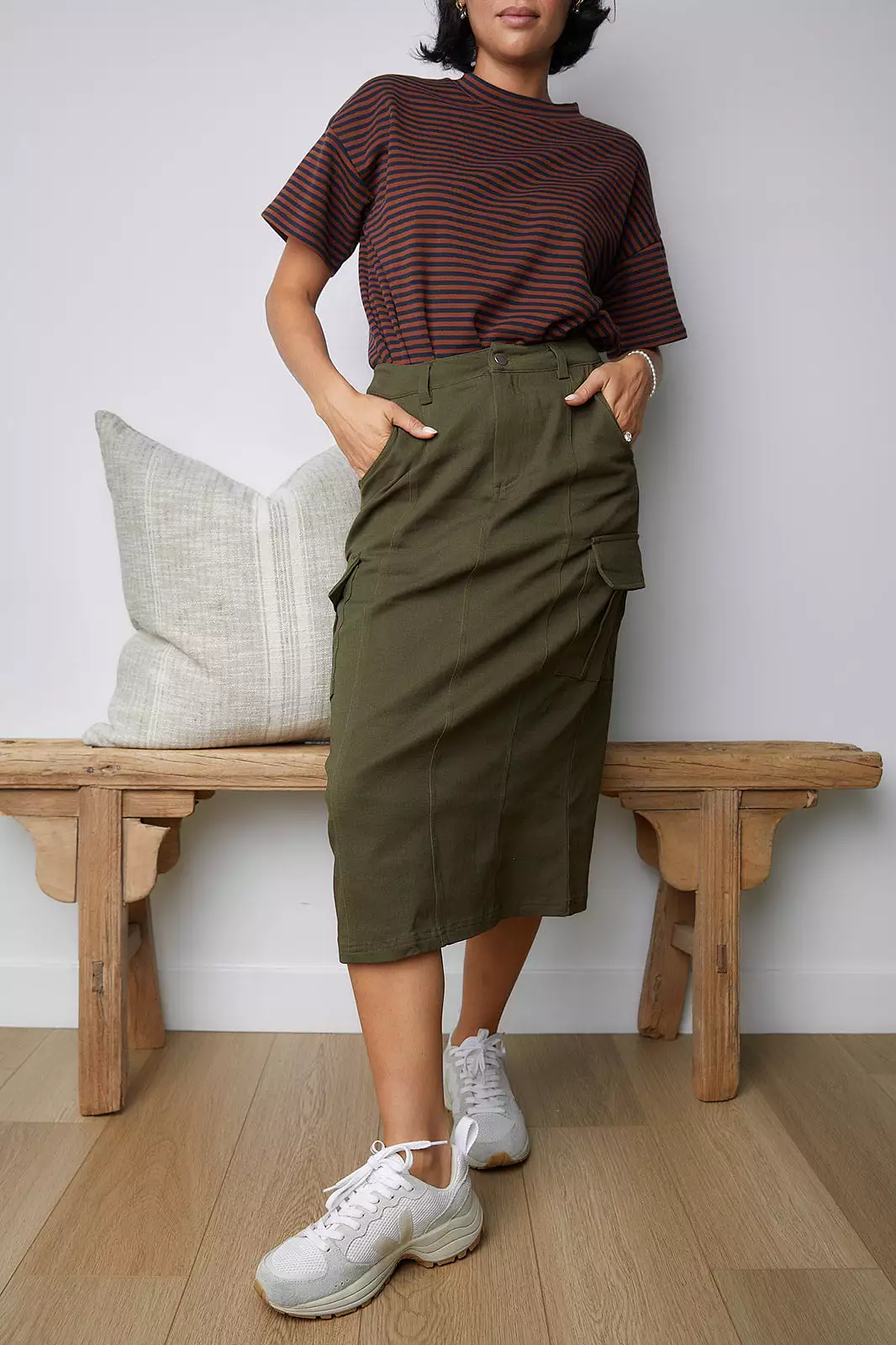 The Lucky One Cargo Skirt - Best Deal, Limited Stock