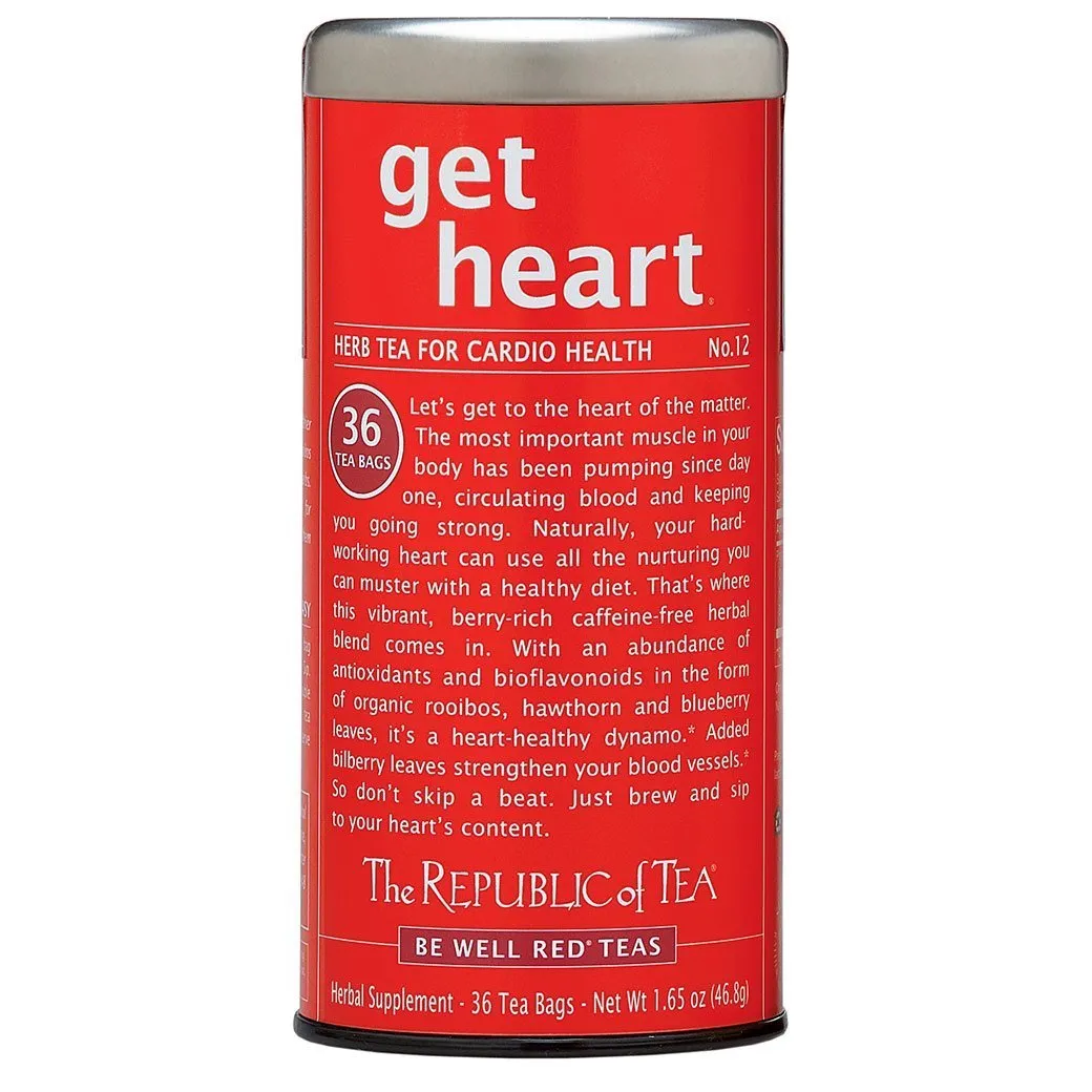 Republic of Tea No.12 Herb Tea for Cardio Health - 30 Bags