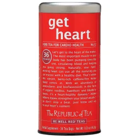 Republic of Tea No.12 Herb Tea for Cardio Health - 30 Bags