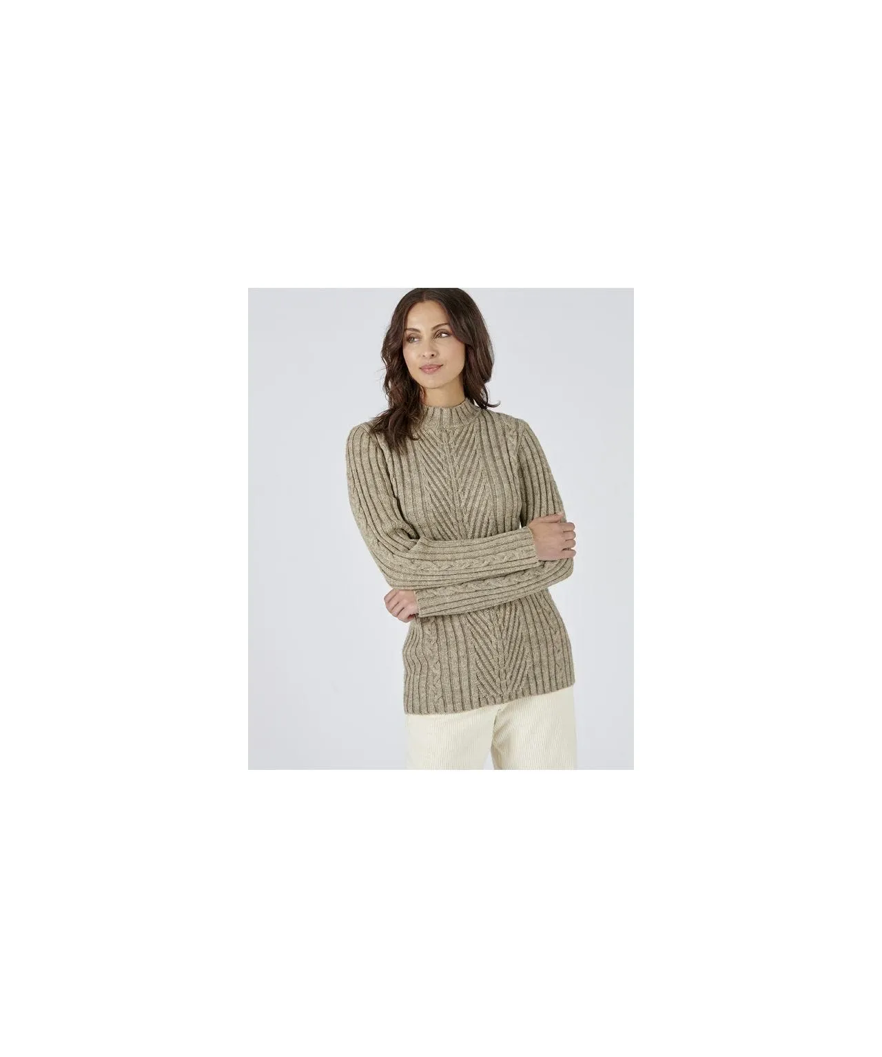 Toasty Thermal Turtleneck Sweater for Women