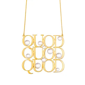 Triple QUOD Necklace - Shop Now!