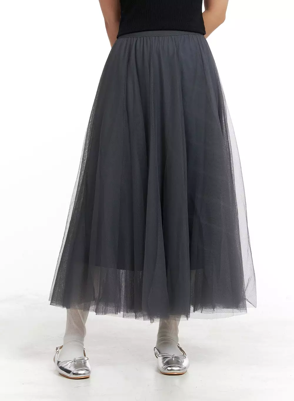 Tulle Maxi Skirt OM427 - Long Tulle Skirt for Women