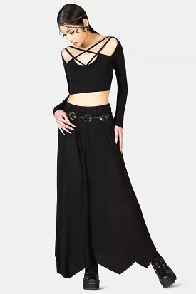 Twilight Hour Maxi Skirt - Stylish Long Skirt for Women