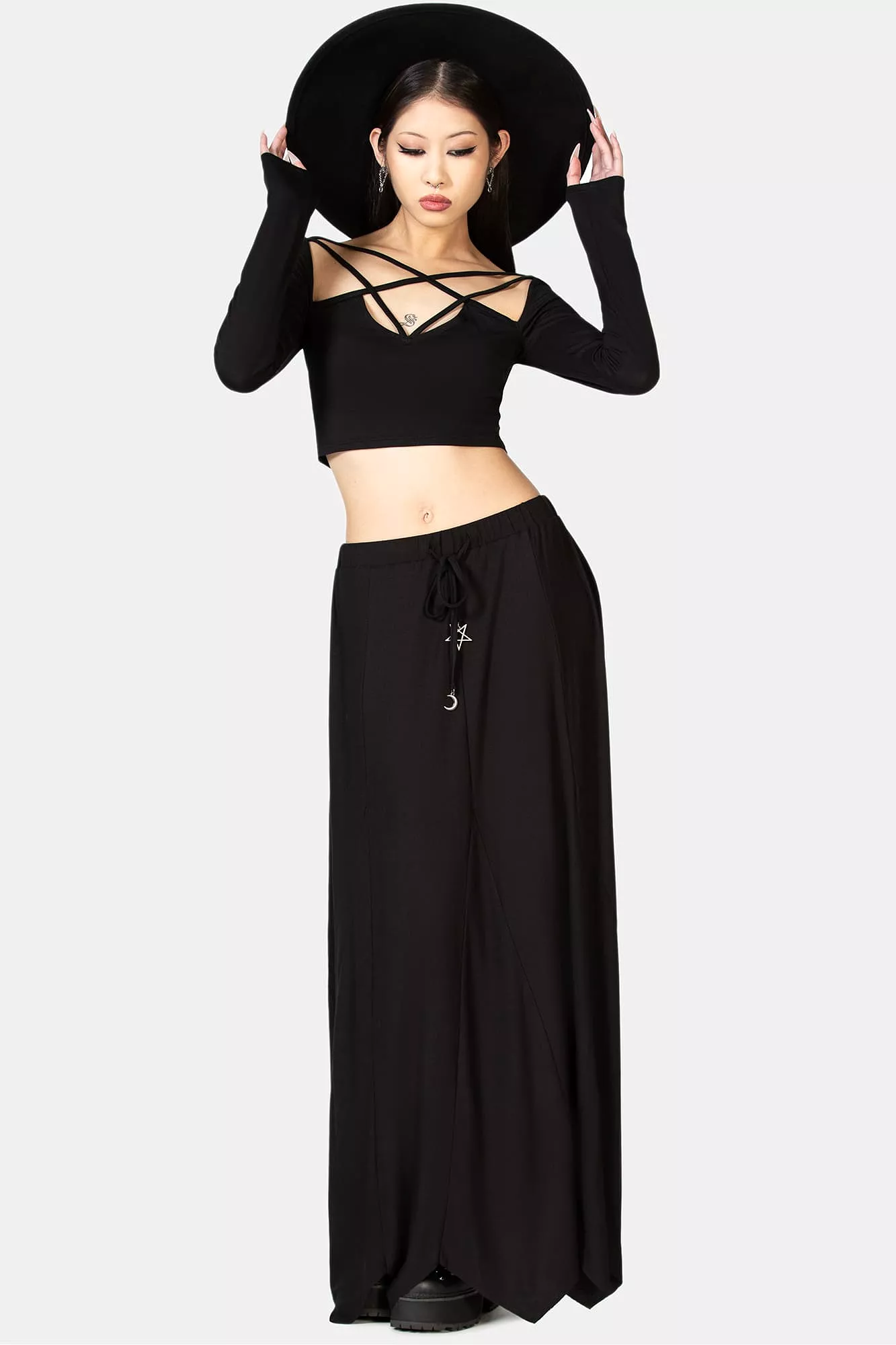 Twilight Hour Maxi Skirt - Stylish Long Skirt for Women