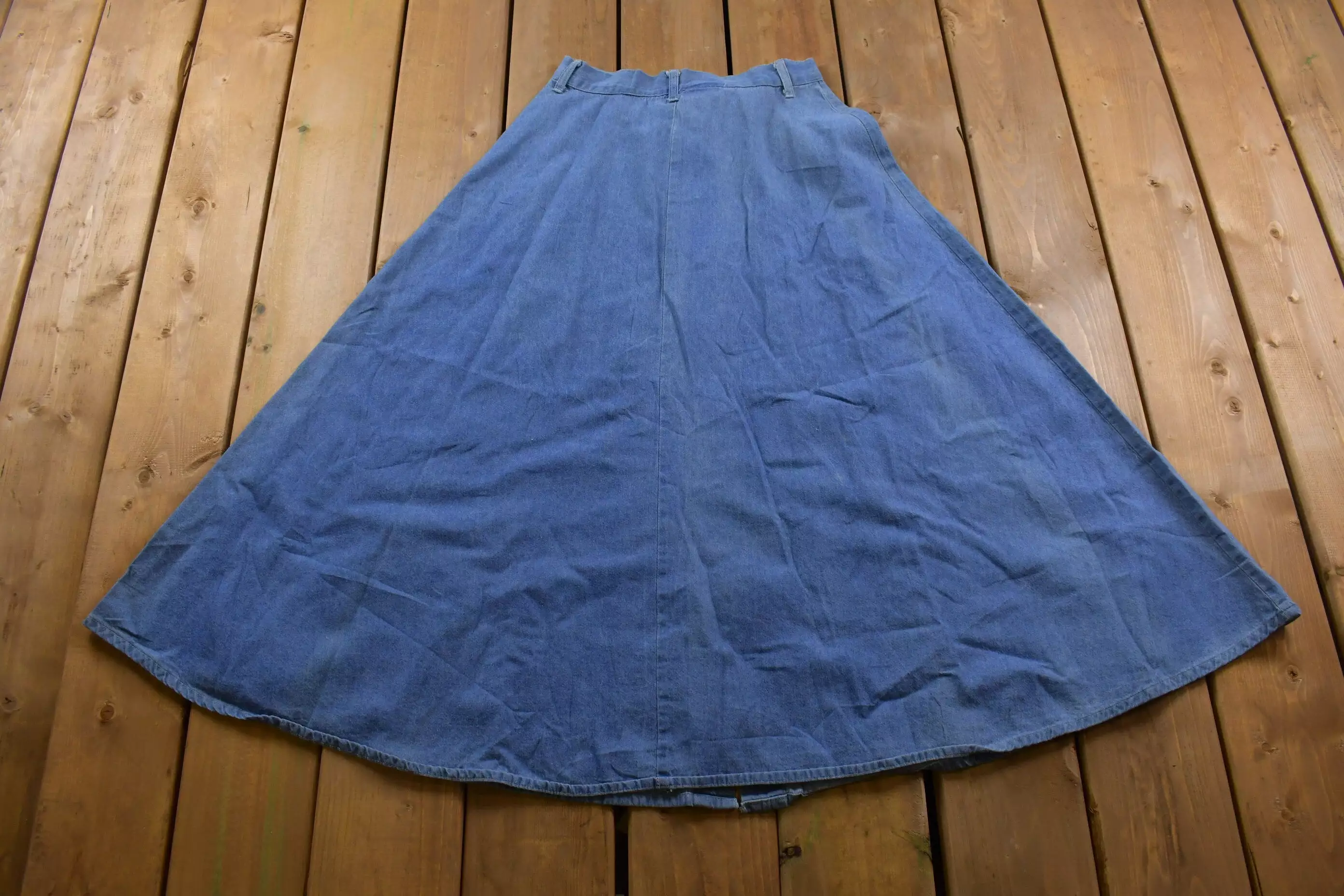 Vintage 80's Kayo Women's Jean Skirt - 25x35 - Made in USA - American Streetwear Fashion