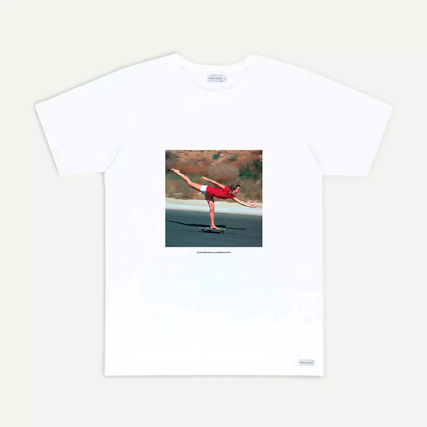 White Ellen Sun Bask T-Shirt