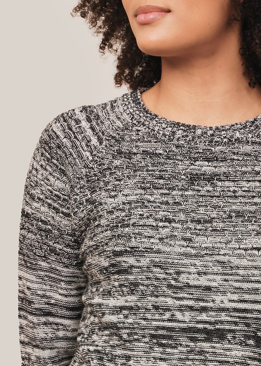 White Noise Space Suit Sweater.